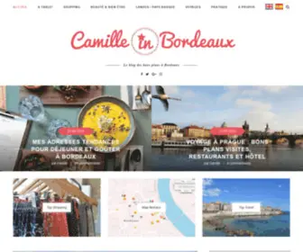 Camilleinbordeaux.fr(Camille In Bordeaux) Screenshot
