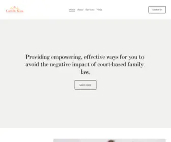 Camillekingfamilylaw.com(Camille King Family Law) Screenshot