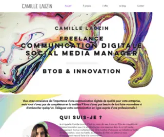 Camillelauzin.com(Camille Lauzin) Screenshot