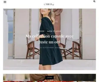 Camilleth.com(Blog mode) Screenshot