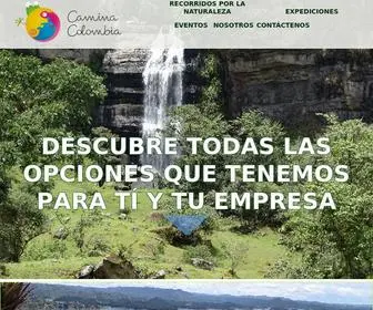 Caminacolombia.com(Camina Colombia) Screenshot