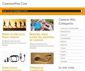 Caminarmas.com(Más) Screenshot