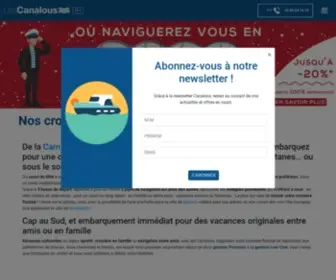 Caminav.com(Location bateaux sur le canal du midi) Screenshot
