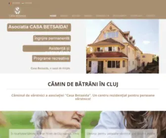 Caminbatranicluj.ro(Camin de batrani in Cluj) Screenshot