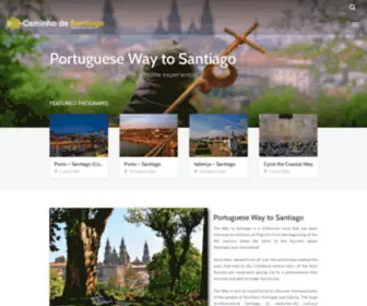 Caminhoportosantiago.com(Caminho Português) Screenshot