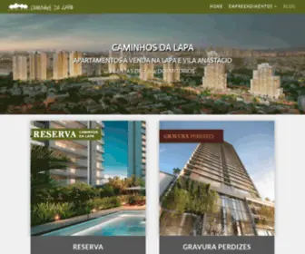 Caminhosdalapa.site(Conheça o Caminhos da Lapa) Screenshot