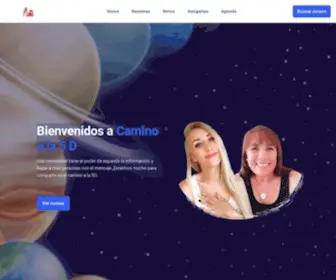 Caminoala5D.com(Camino a la 5D) Screenshot