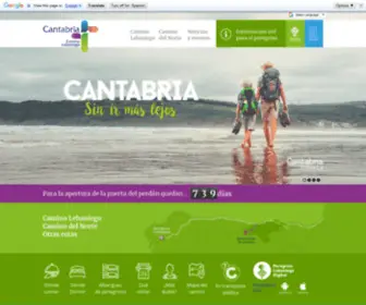 Caminolebaniego.com(Camino Lebaniego) Screenshot