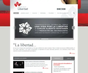 Caminosdelalibertad.com(Caminos de la libertad) Screenshot