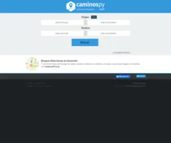 Caminospy.com(Trazando) Screenshot