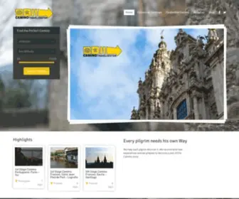 Caminotravelcenter.com(Specialists in Self) Screenshot