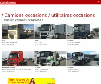 Camioneo.fr(Camions occasions) Screenshot