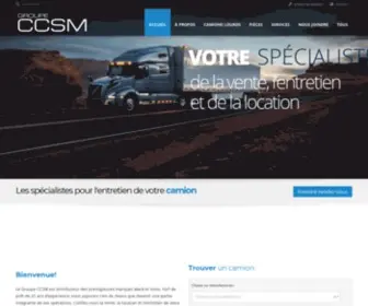 Camionstemarie.com(Groupe Mack Volvo Montréal) Screenshot