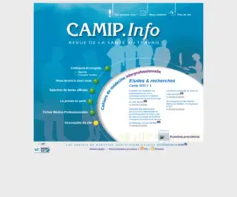 Camip.info(Accueil) Screenshot
