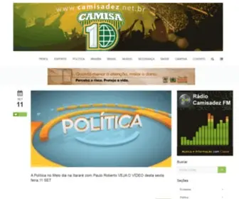 Camisadez.net.br(Notícias) Screenshot