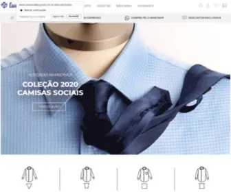 Camisariafascynios.com.br(Camisa Social Masculina) Screenshot