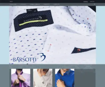 Camisasbarsotti.com.co(Barsotti) Screenshot