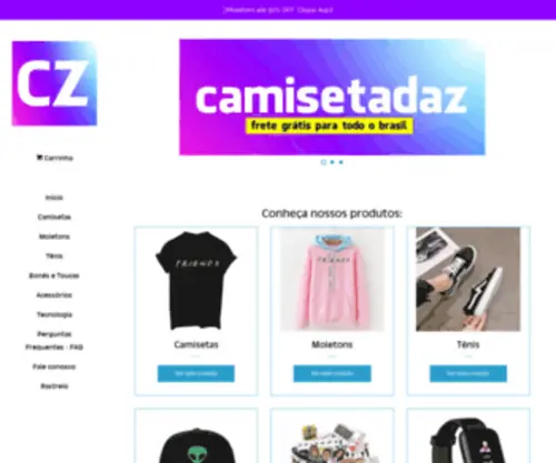 Camisetadaz.com(Camisetadaz) Screenshot