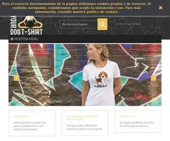 Camisetasperros.com(Las camisetas de perros más originales) Screenshot