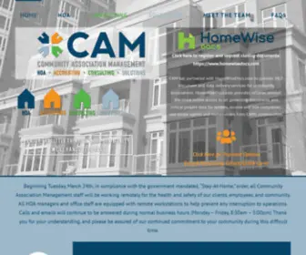 Camkc.com(Community Association Management) Screenshot