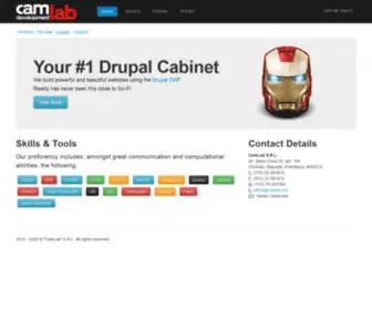 Camlab.md(Your #1 Drupal Cabinet) Screenshot
