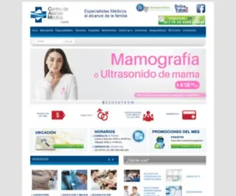 Camleones.com(REDCAM Hospital) Screenshot