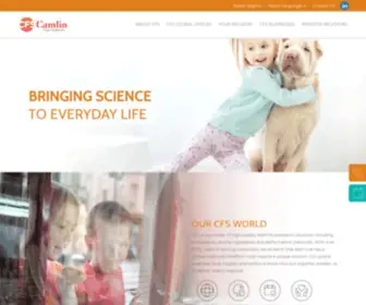 Camlinfs.com(Camlin Fine Sciences) Screenshot