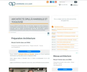 Camliti-Architecte.com(Pascal CAMLITI Architecte sur Marseille et Toulouse) Screenshot