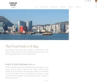 Camluxhotel.com(Hong Kong Business Hotels in Kowloon) Screenshot
