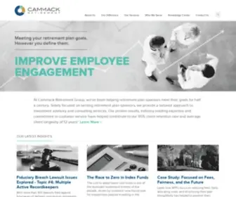 Cammackretirement.com(Cammack Retirement Group) Screenshot