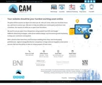 Cammarketinggroup.com(Awesome Website Design) Screenshot