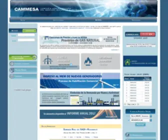 Cammesa.com.ar(Redireccionando) Screenshot