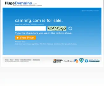 Cammfg.com(CamMfg) Screenshot