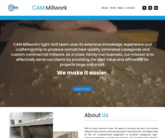 Cammillwork.com(CAM Millwork) Screenshot