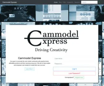 Cammodelexpress.com(Get full access to this domain. Easy) Screenshot