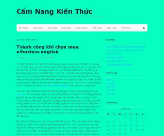 Camnangkienthuc.com(Cẩm Nang Kiến Thức) Screenshot