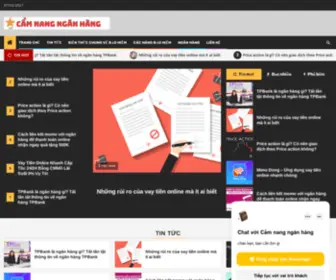 Camnangnganhang.com(CẨM NANG NGÂN HÀNG) Screenshot