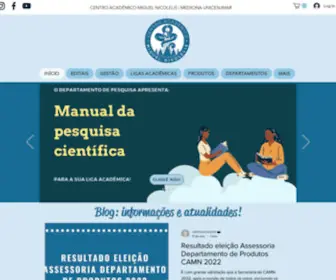 Camnunicesumar.com(Início) Screenshot