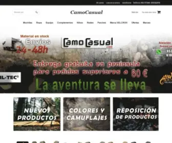 Camocasual.com(Equipamiento táctico) Screenshot