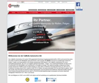 Camodo.com(Camodo Automotive AG) Screenshot