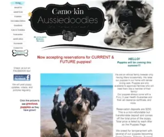 Camokinaussiedoodles.com(Camokin Aussiedoodles ADORABLE Puppies) Screenshot