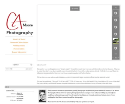 Camoorephoto.com(Moore Photography) Screenshot