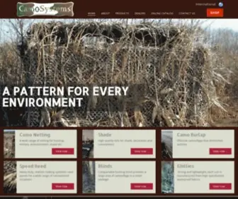 Camounlimited.com(Netting, Blinds, Ghillie Suits, Speed Reed) Screenshot