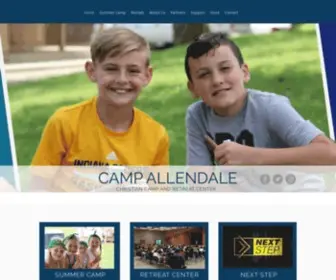 Camp-Allendale.org(Allendale Christian Camp and Retreat Center) Screenshot