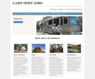 Camp-Host.com(Camp Host Jobs) Screenshot