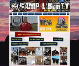 Camp-Liberty.com(Camp Liberty) Screenshot