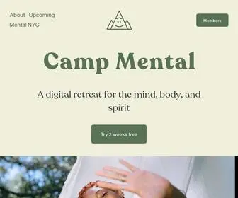 Camp-Mental.com(Camp Mental) Screenshot