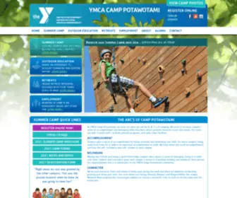 Camp-Potawotami.org(Open Y) Screenshot