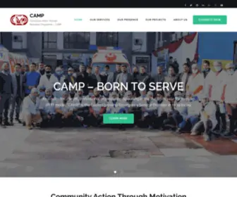 Camp.org.in(Community Action Through Motivation Programme) Screenshot