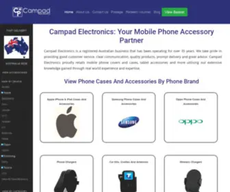 Campadelectronics.com.au(We have a huge range of phone and tablet cases and accessories including) Screenshot